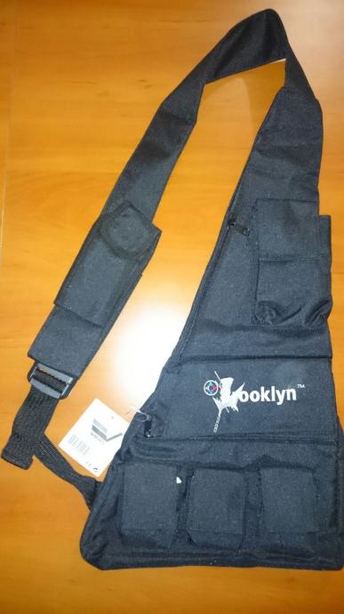 Brooklyn Multifunkcijska torba za rame - puno pretinaca (Crna)