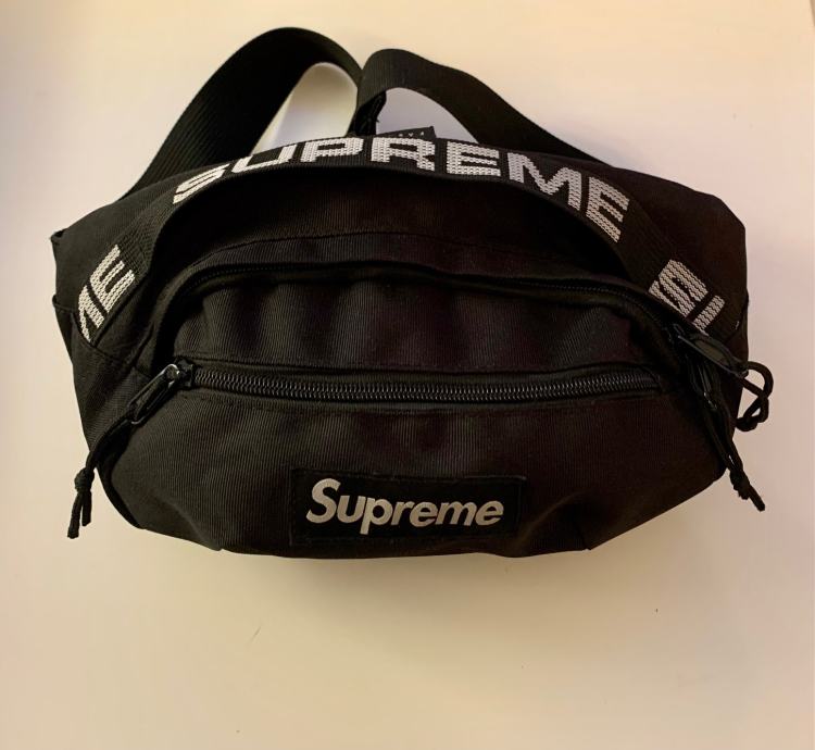SUPREME Waist Bag (SS18) Black