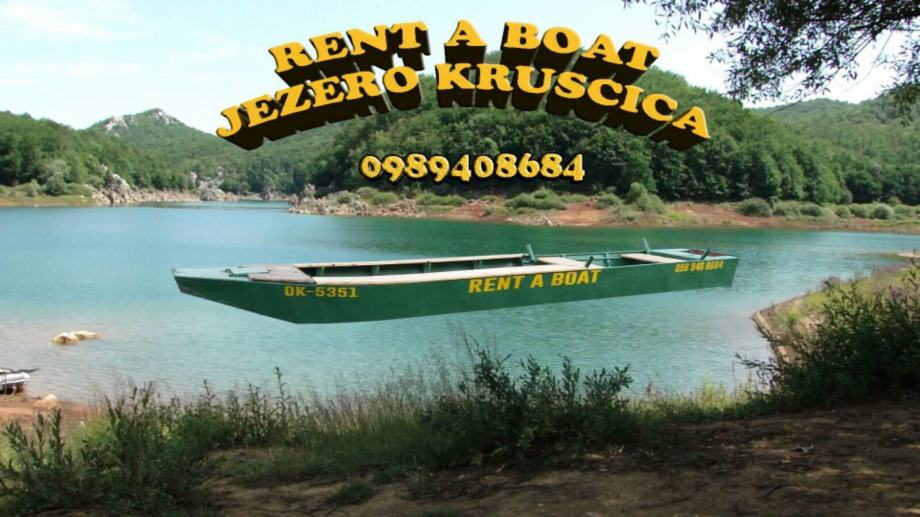 RENT A BOAT     Jezero Kruscica Gospic ( ribolov)