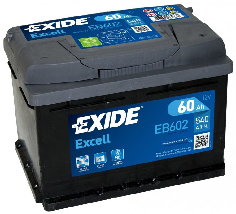 Аккумулятор exide eb802
