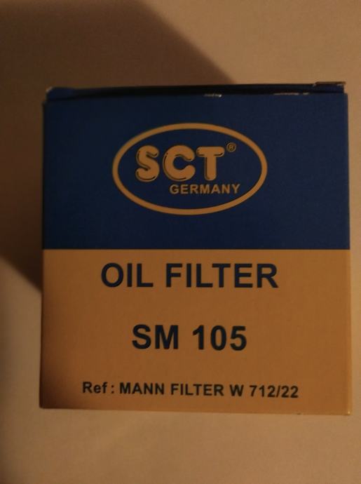 FILTER ULJA - SM 105 Oil Filter SCT, POTPUNO NOVI PRODAJEM