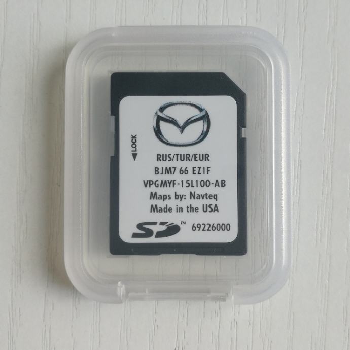 Sd card mazda