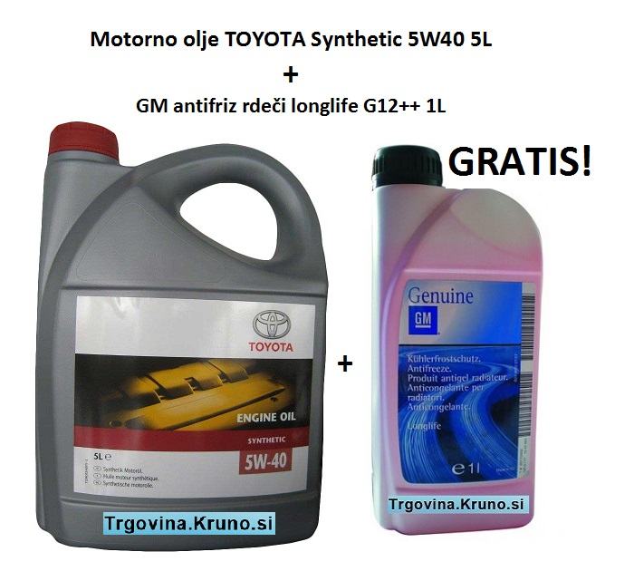 Toyota 5w40 допуски