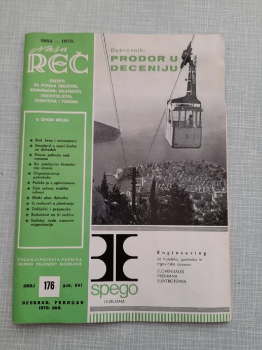 časopis 1970 naša reč