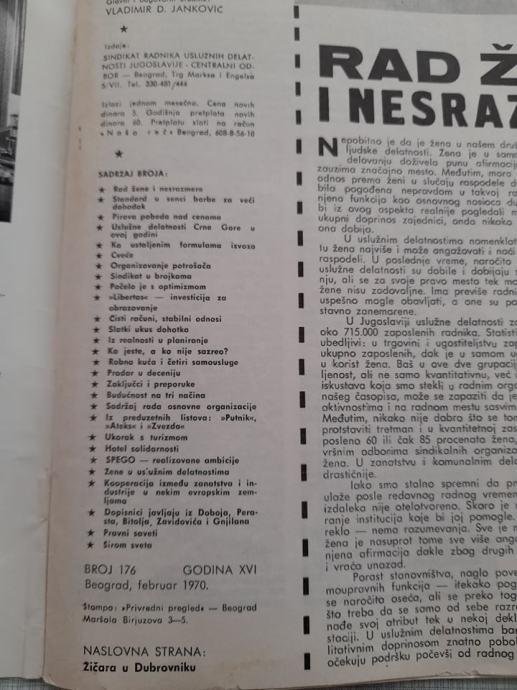 časopis 1970 naša reč