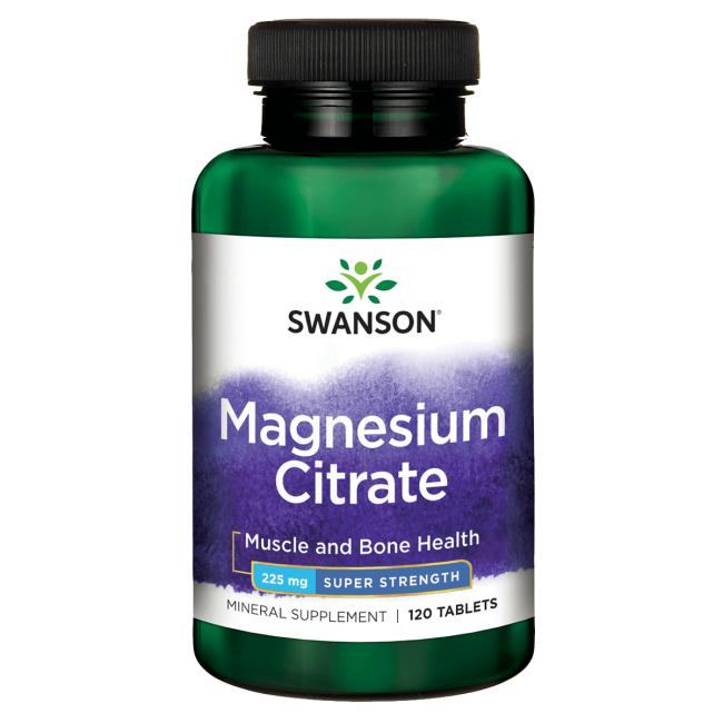 Swanson Ultra Super- Strenght Magnesium Citrate 225mg 219 kn