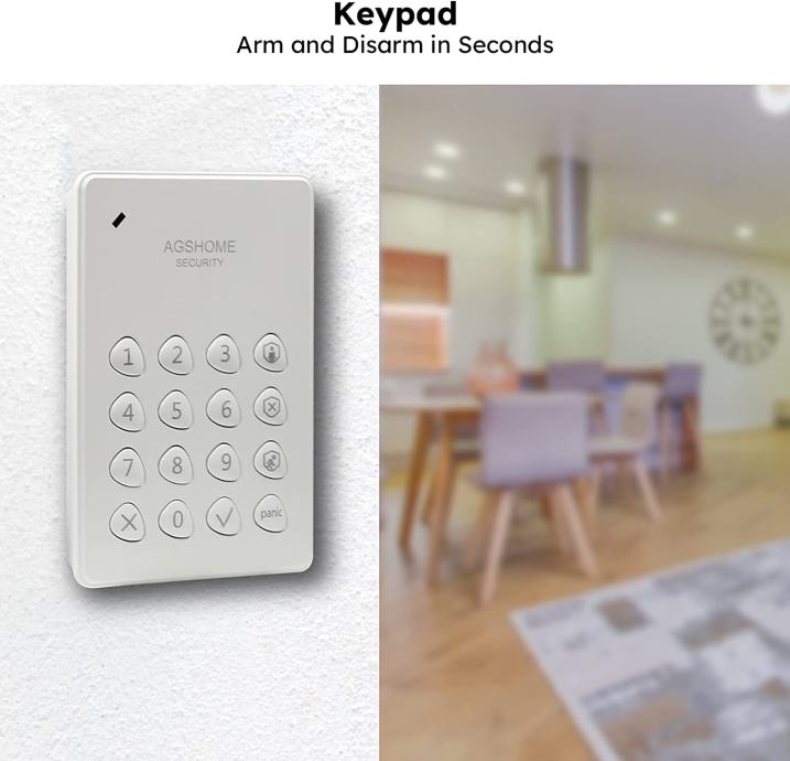 AGSHOME DPW2 WiFi kućni Alarm Smart Alarm Security System