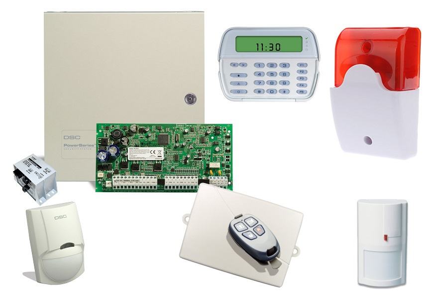 ALARM KUČNI DSC ŽIČNI ALARMNI COMBO KIT KOMPLET START1