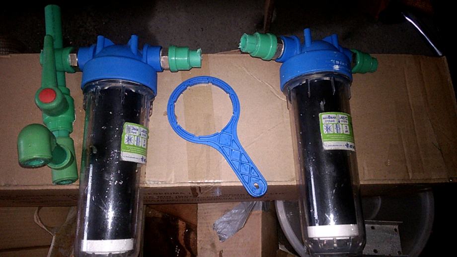 FILTER ZA VODU 1/2” +Uložak od aktivnog ugljena pročišćavanje vode