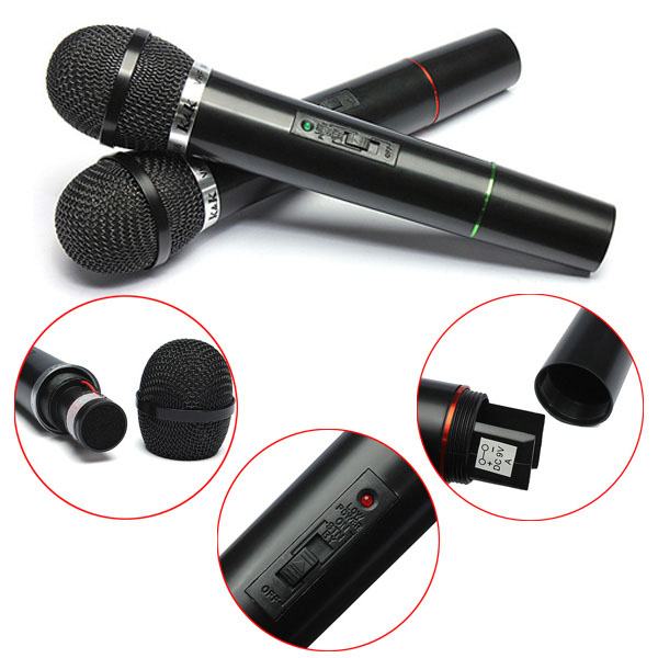 Karaoke set za pjevanje s bezičnim mikrofonima