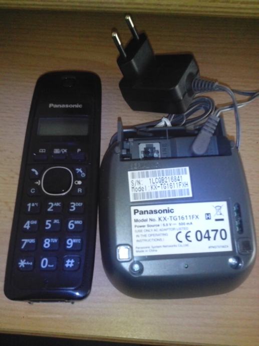 Novi Panasonic bežični telefon