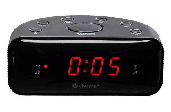 Radio Sat Budlica Denver CR-430MK2, FM, LED, alarm, snooze - NOVO!