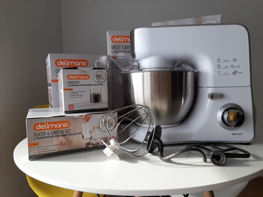 DELIMANO PLATINUM KITCHEN ROBOT DELUXE set