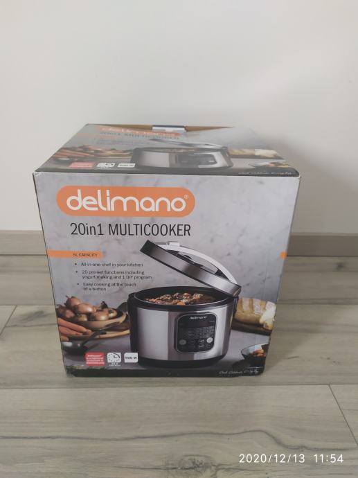 Delimano multicooker 20 u 1 NOVO