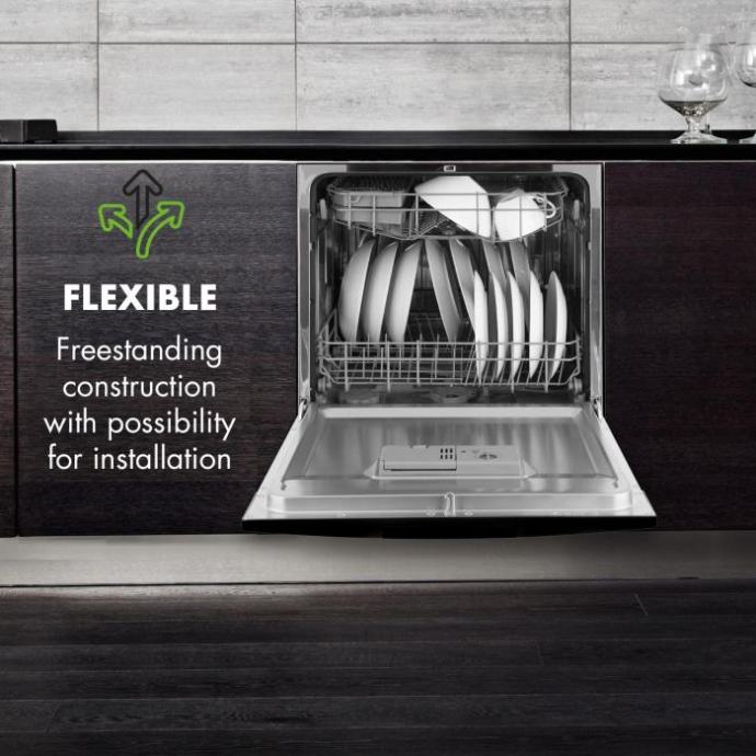 Klarstein Amazonia 8 Neo perilica posuđa, Crna NOVO