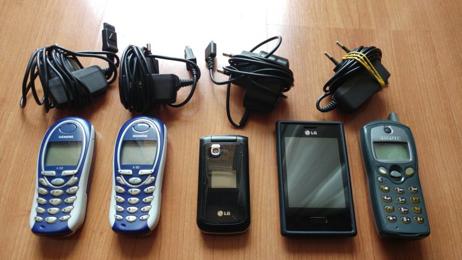 Stari Mobiteli i Punjači za Dijelove
