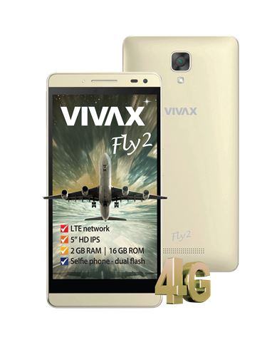 Vivax SMART Fly 2 LTE silver, srebrni / zlatni (NOVO, RAČUN, JAMSTVO)