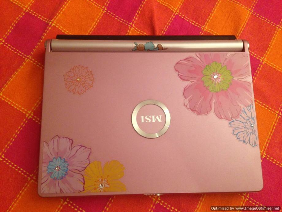 MSI laptop MS1057 PINK limited edition