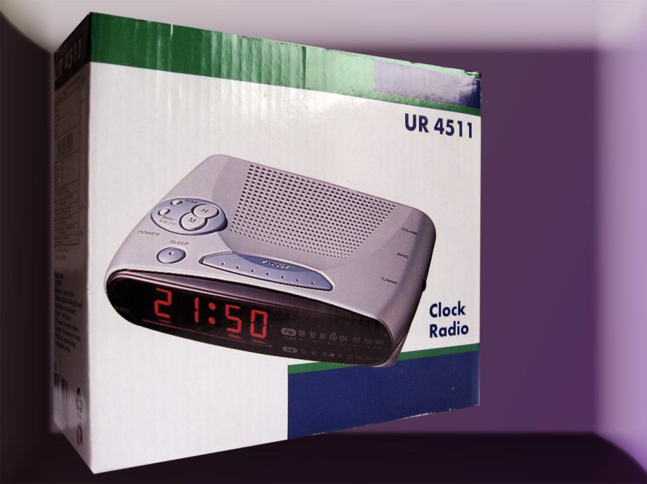 Digitalni sat/ radio budilica