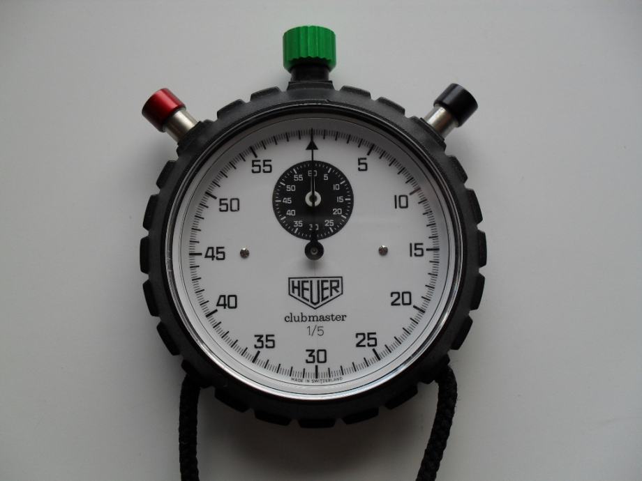 Heuer Clubmaster 1/5 Stopwatch