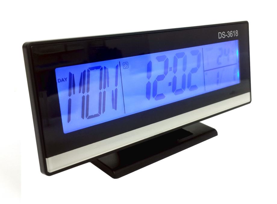 Multifunkcijski LCD sat