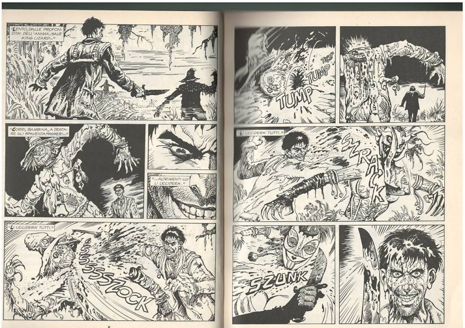 Claudio Chiaverotti Italian comics artist ORGINALNI POTPIS (BRENDON