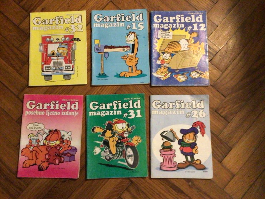 Garfield i Snoopy, Garfield knjige i HC