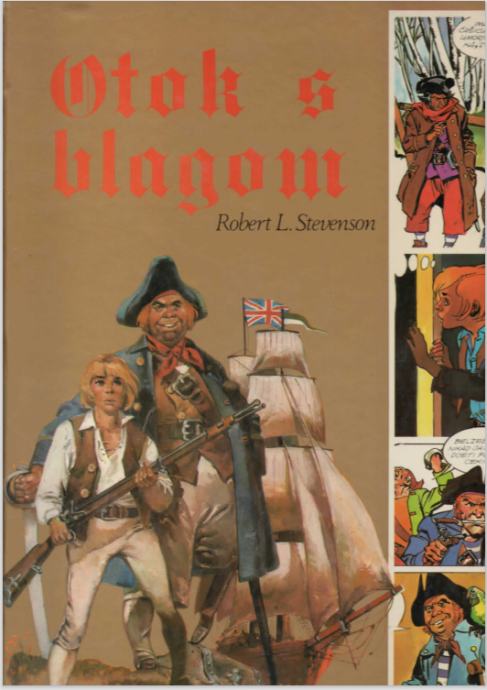 Robert L. Stevenson (autor) Ramon de la Fuente: Otok s blagom