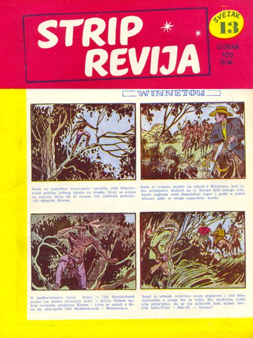 STRIP REVIJA 13(1962.) WINNETOU