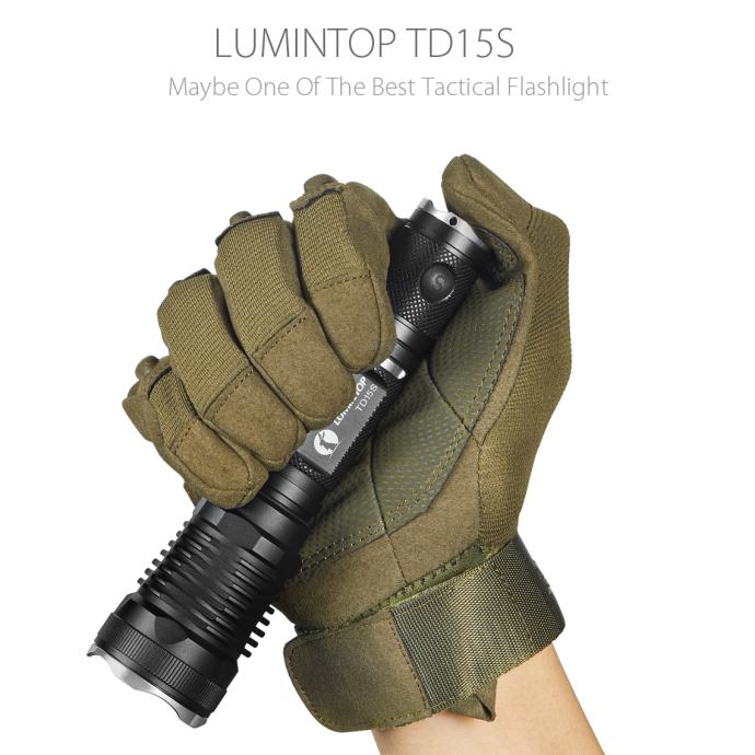 Lampa taktička TD15S Lumintop, komplet za lov - AKCIJA !