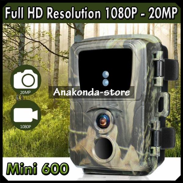 SUNTEK MINI-600 Lovačka HD KAMERA 20MP za Lov Noćno Trail Snimanje