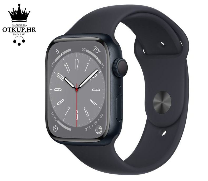 APPLE WATCH 8 45mm MIDNIGHT CASE/MIDNIGHT BAND / R1, RATE!