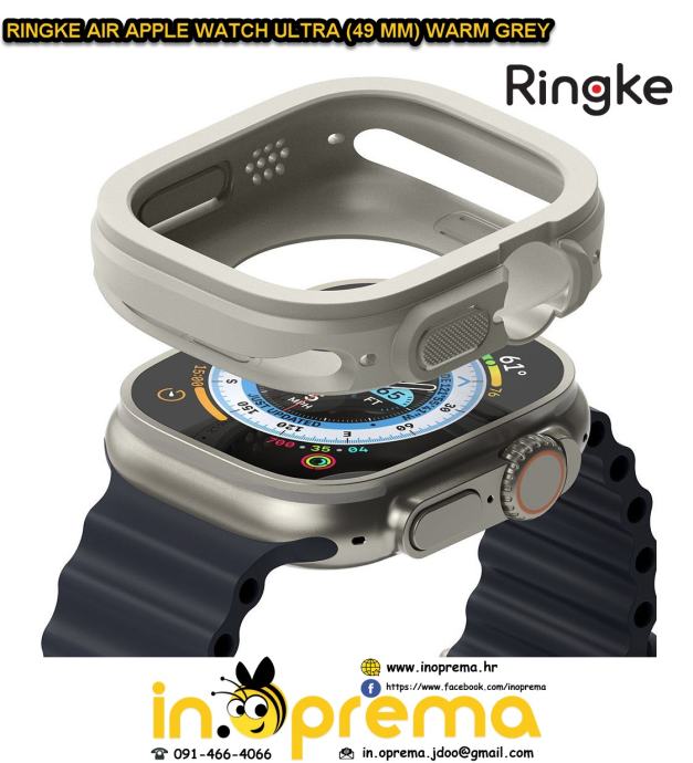 APPLE WATCH ULTRA 49 MM ZASTITA ZASTITNA MASKICA RINGKE MASKA FUTROLA