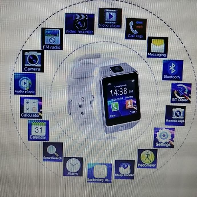 Bluetooth 3.0 Smart Watch pametni android sat