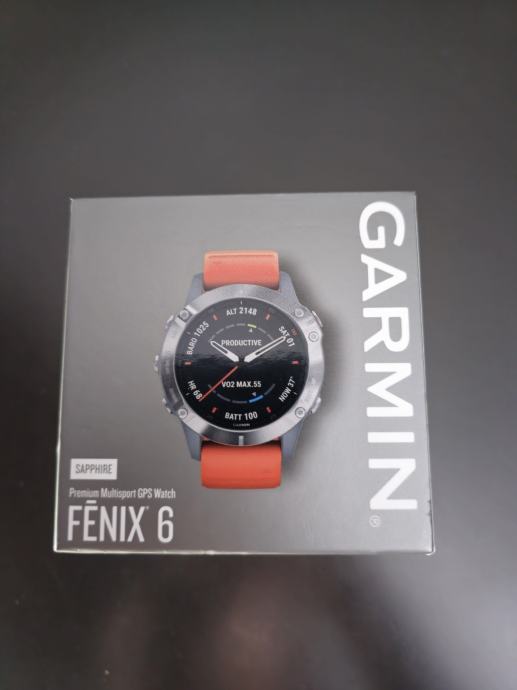 GARMIN Fenix 6 Sapphire Titanium
