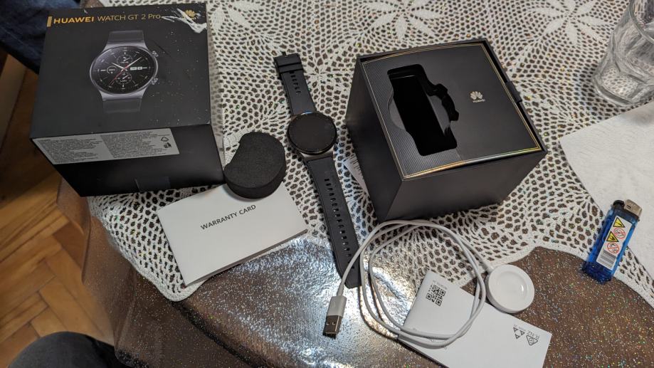 HUAWEI WATCH GT 2 PRO (originalna kutija, originalni punjač)