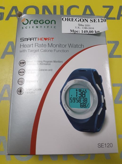 Oregon SE 120 smart watch NOVO