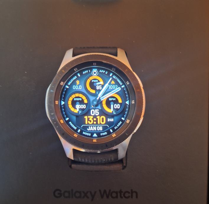 Samsung Galaxy Watch 46 mm, crni