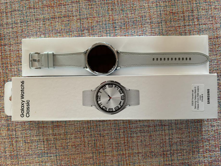 Samsung Galaxy Watch6 Classic 47mm R980 Srebrni