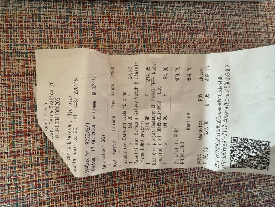 Samsung Galaxy Watch6 Classic 47mm R980 Srebrni