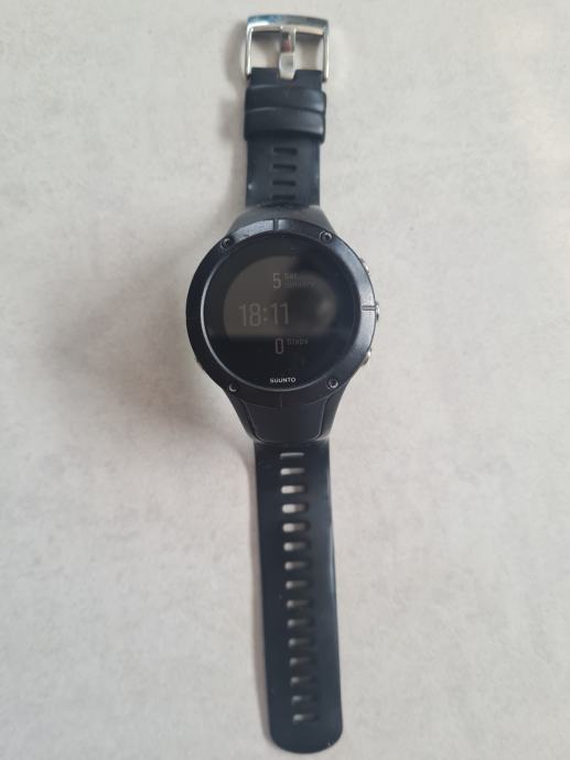 Montre Connectée Suunto Spartan Trainer Wrist HR – Noir, 44mm, Bon état