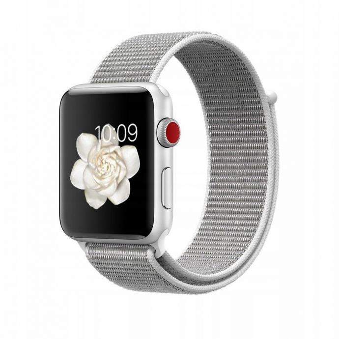 TECH-PROTECT NYLON narukvica za Apple watch 1/2/3/4/5 (42/44mm) SILVER