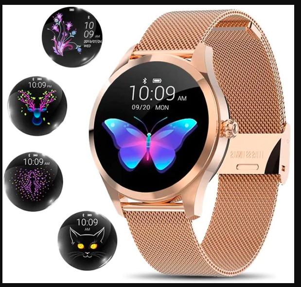 Ženski pametni sat NOVO zlatni ili srebrni smart watch