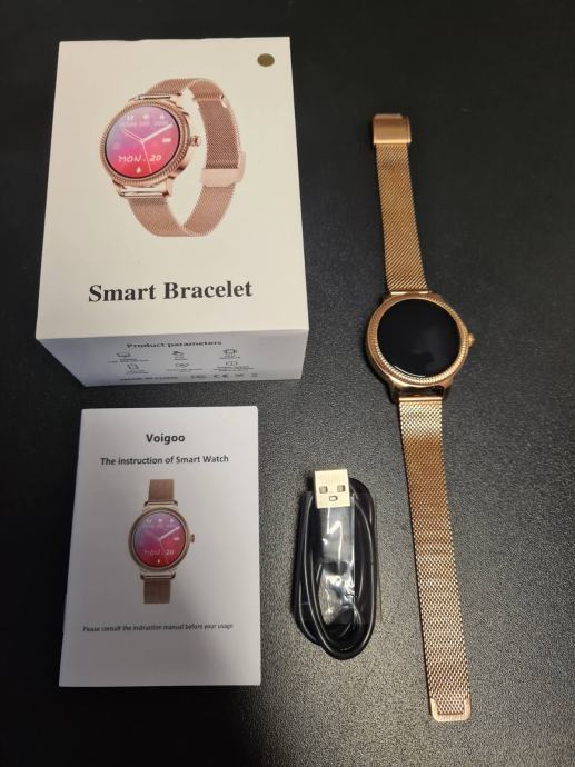 Zlatni pametni sat - smart watch NOVI