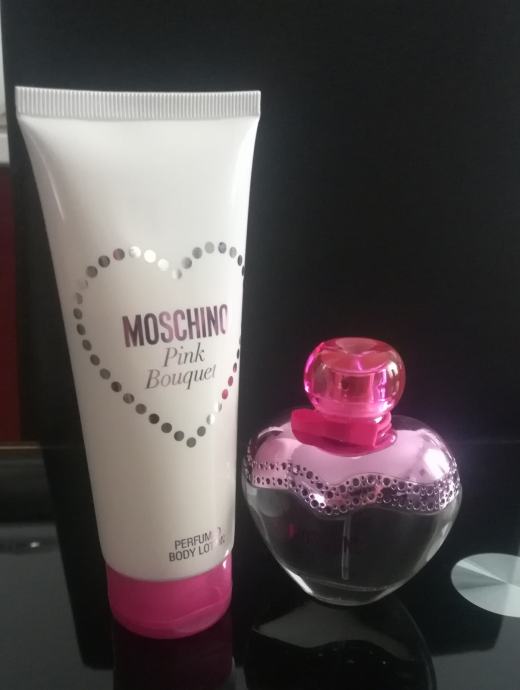 Moschino Pink Bouquet set