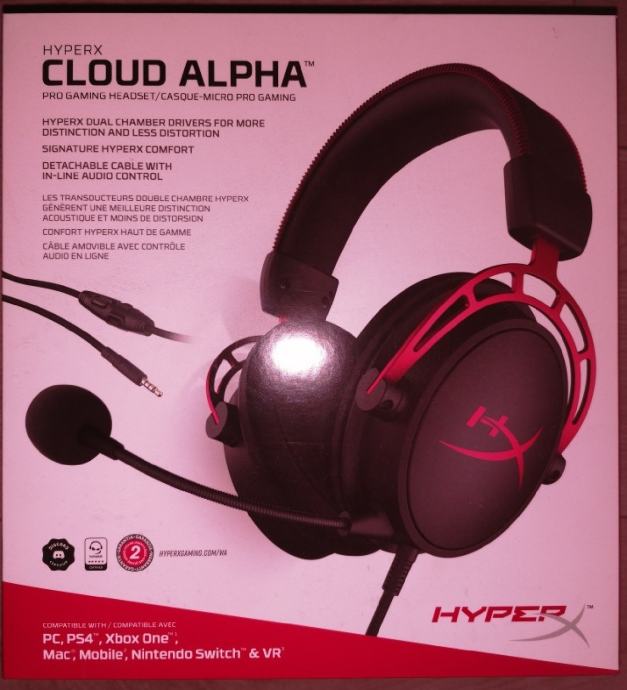 HyperX slusalice Cloud Alpha
