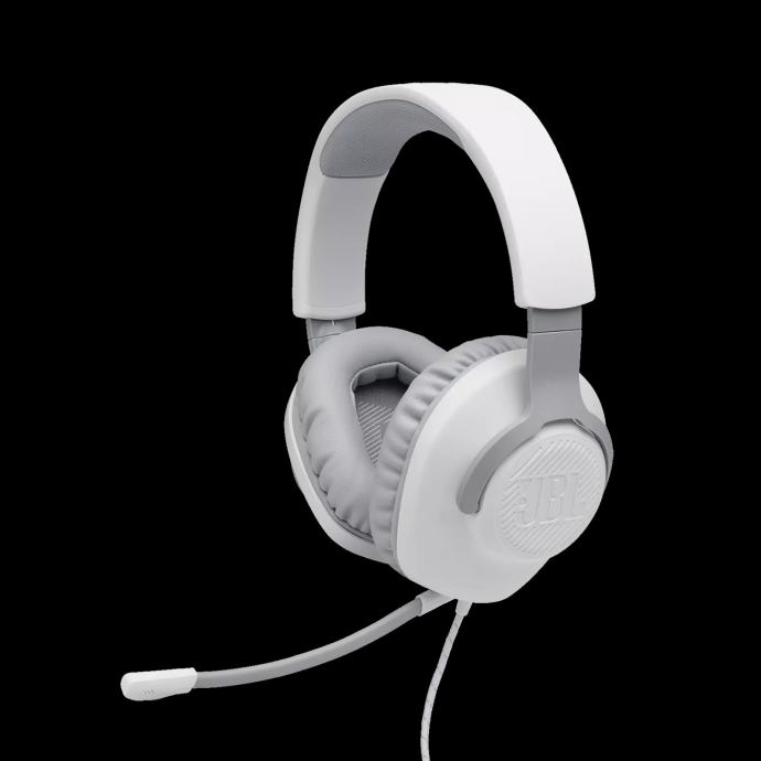 JBL Quantum 100 gaming slušalice, bijele - 25 EUR