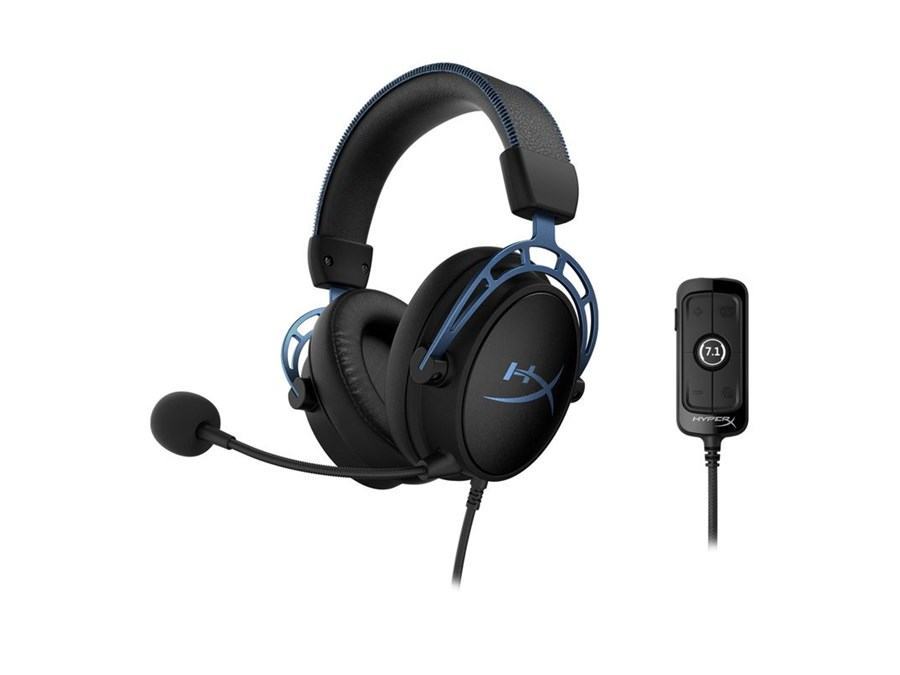 Slušalice + mikrofon HYPERX Cloud Alpha S, 7.1, crno - plave