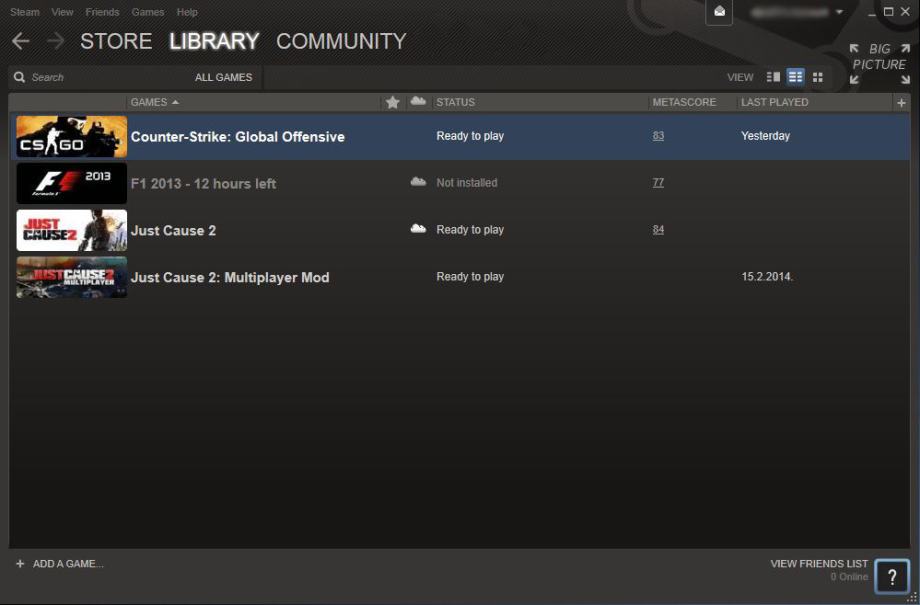 Steam account Counter Strike: Global Offensive CS:GO