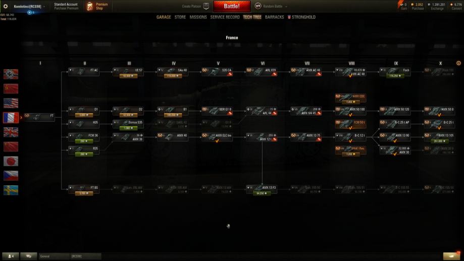 T95/FV4201 Chieftain World of tanks account for those who want a blue